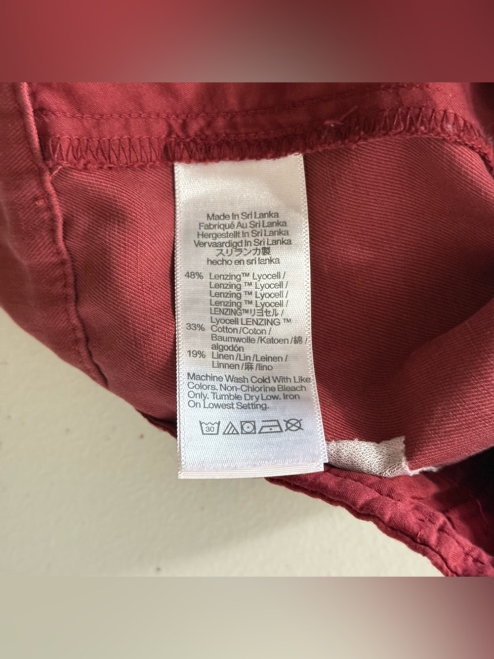 Madewell The Slouchy Straight Pant - Picture 9 of 9